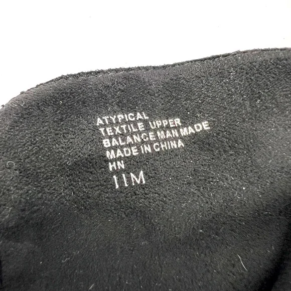 CHARLES BY CHARLES DAVID, TALL CHIC BOOTS, BLACK “TEXTILE”, SIZE 11M - Picture 7 of 12